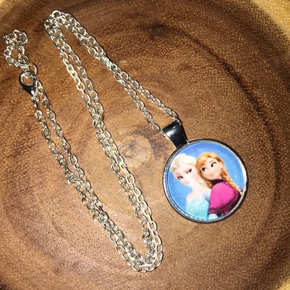 Accessories | Disney Frozen Anna And Elsa Necklace | Poshmark